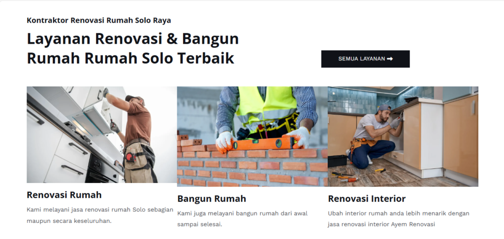 Ayem Renovasi: Kontraktor Renovasi Solo yang Siap Mewujudkan Rumah Impian Anda